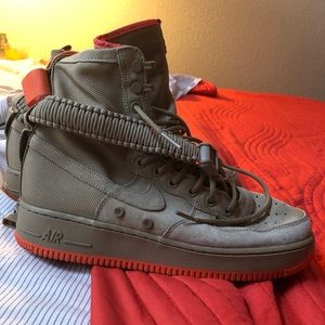 Tan suede Niki Shoes size 8.5